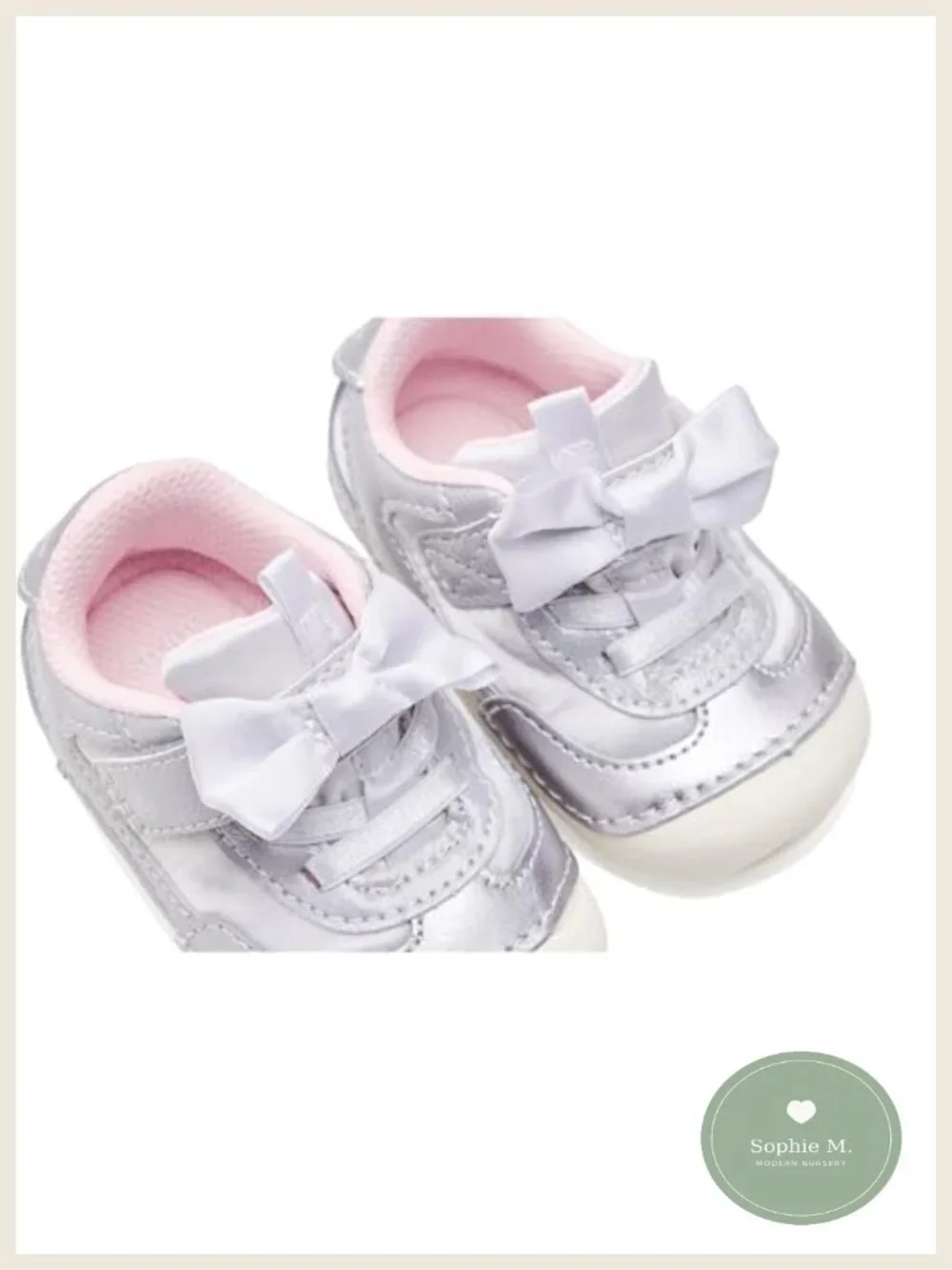 Toddler First Walker Sneakers Soft Motion Hook & Loop APMA Approved